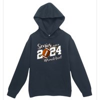 Proud Aunt Of A 2024 Senior Football Graduate Class Of 2024 Urban Pullover Hoodie