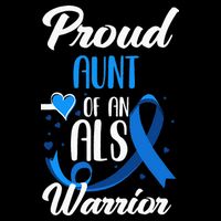 Proud Aunt Of An ALS Warrior Niece Nephew ALS Awareness City Backpack