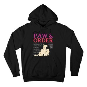 Paw And Order Special Feline Unit Pets Training Dog Cat Hoodie