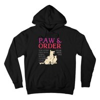 Paw And Order Special Feline Unit Pets Training Dog Cat Hoodie