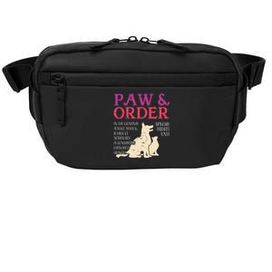 Paw And Order Special Feline Unit Pets Training Dog Cat Crossbody Pack