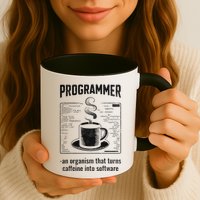 Programmer An Organism That Turns Caffeine Into Software Coffee Mug