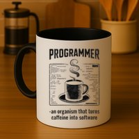 Programmer An Organism That Turns Caffeine Into Software Coffee Mug