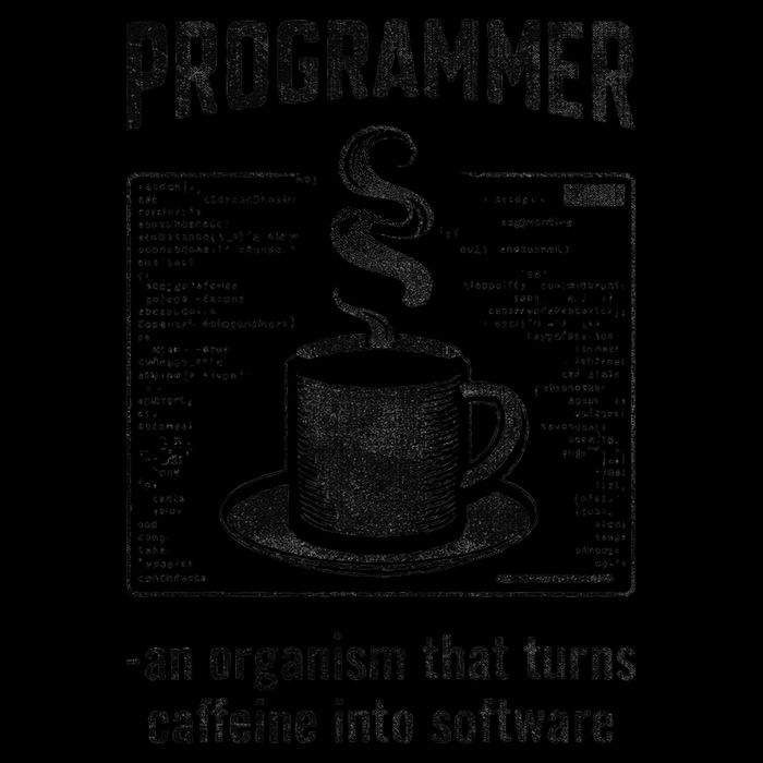 Programmer An Organism That Turns Caffeine Into Software Women's T-Shirt