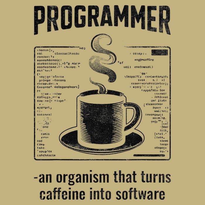 Programmer An Organism That Turns Caffeine Into Software Button