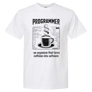 Programmer An Organism That Turns Caffeine Into Software Garment-Dyed Heavyweight T-Shirt