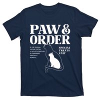 Paw And Order Cats Special Treat Unit Gift For Pet Lover T-Shirt