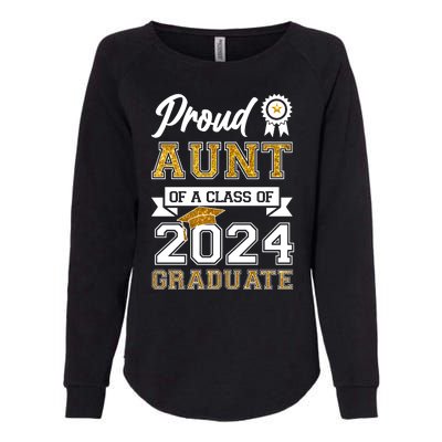 Proud Aunt Of The Class Of 2024 Graduate Womens California Wash Sweatshirt