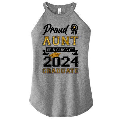 Proud Aunt Of The Class Of 2024 Graduate Women's Perfect Tri Rocker Tank