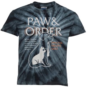 Paw And Order Special Training Dog And Cat Feline Unit Pets Kids Tie-Dye T-Shirt