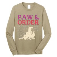 Paw And Order Special Feline Unit Pets Training Dog Cat Long Sleeve Shirt