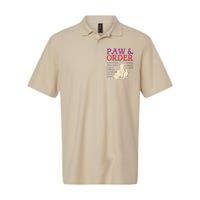 Paw And Order Special Feline Unit Pets Training Dog Cat Softstyle Adult Sport Polo