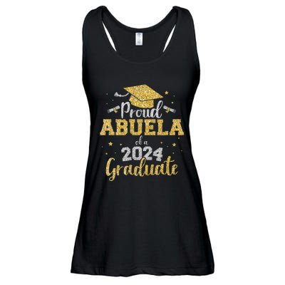 Proud Abuela Of A 2024 Graduate Class Of 2024 Graduate Senior Graduation Ladies Essential Flowy Tank