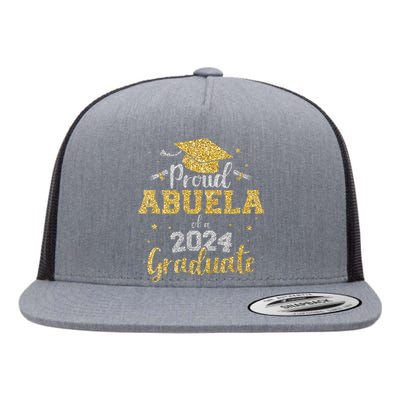 Proud Abuela Of A 2024 Graduate Class Of 2024 Graduate Senior Graduation Flat Bill Trucker Hat