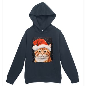 Pop Art Orange Ginger Cat Christmas Gift Urban Pullover Hoodie