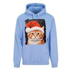 Pop Art Orange Ginger Cat Christmas Gift Unisex Surf Hoodie