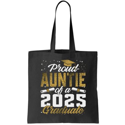 Proud Auntie Of A Class Of 2025 Graduate Senior Graduation Bag