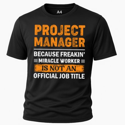 Project Ager Office Worker Project Leader Cool Gift Performance Shirt