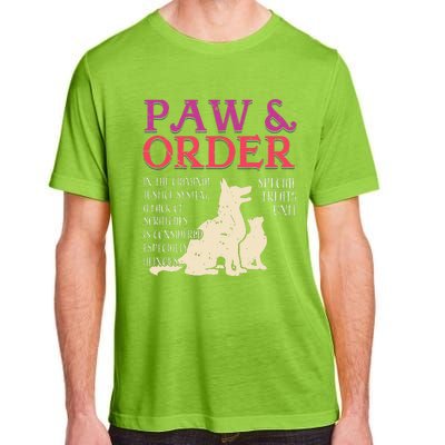 Paw And Order Special Feline Unit Pets Training Dog Cat Adult ChromaSoft Performance T-Shirt