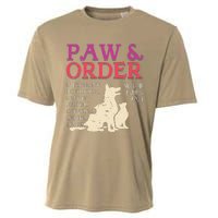 Paw And Order Special Feline Unit Pets Training Dog Cat Cooling Performance Crew T-Shirt