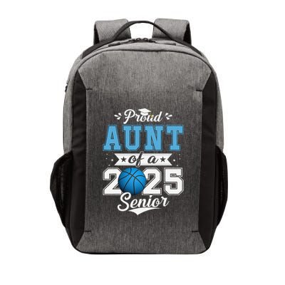 Proud Aunt Of A 2025 Senior Graduate Basketball Gift Vector Backpack