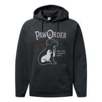 Paw And Order Special Feline Unit Pets Training Dog Cat Performance Fleece Hoodie