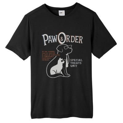 Paw And Order Special Feline Unit Pets Training Dog Cat Tall Fusion ChromaSoft Performance T-Shirt