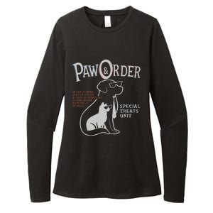 Paw And Order Special Feline Unit Pets Training Dog Cat Womens CVC Long Sleeve Shirt