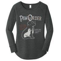 Paw And Order Special Feline Unit Pets Training Dog Cat Women's Perfect Tri Tunic Long Sleeve Shirt