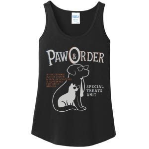 Paw And Order Special Feline Unit Pets Training Dog Cat Ladies Essential Tank