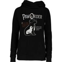 Paw And Order Special Feline Unit Pets Training Dog Cat Womens Funnel Neck Pullover Hood