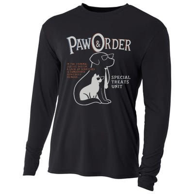 Paw And Order Special Feline Unit Pets Training Dog Cat Cooling Performance Long Sleeve Crew