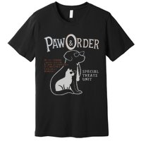 Paw And Order Special Feline Unit Pets Training Dog Cat Premium T-Shirt