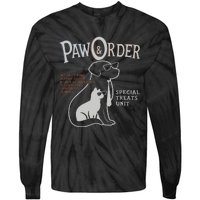 Paw And Order Special Feline Unit Pets Training Dog Cat Tie-Dye Long Sleeve Shirt