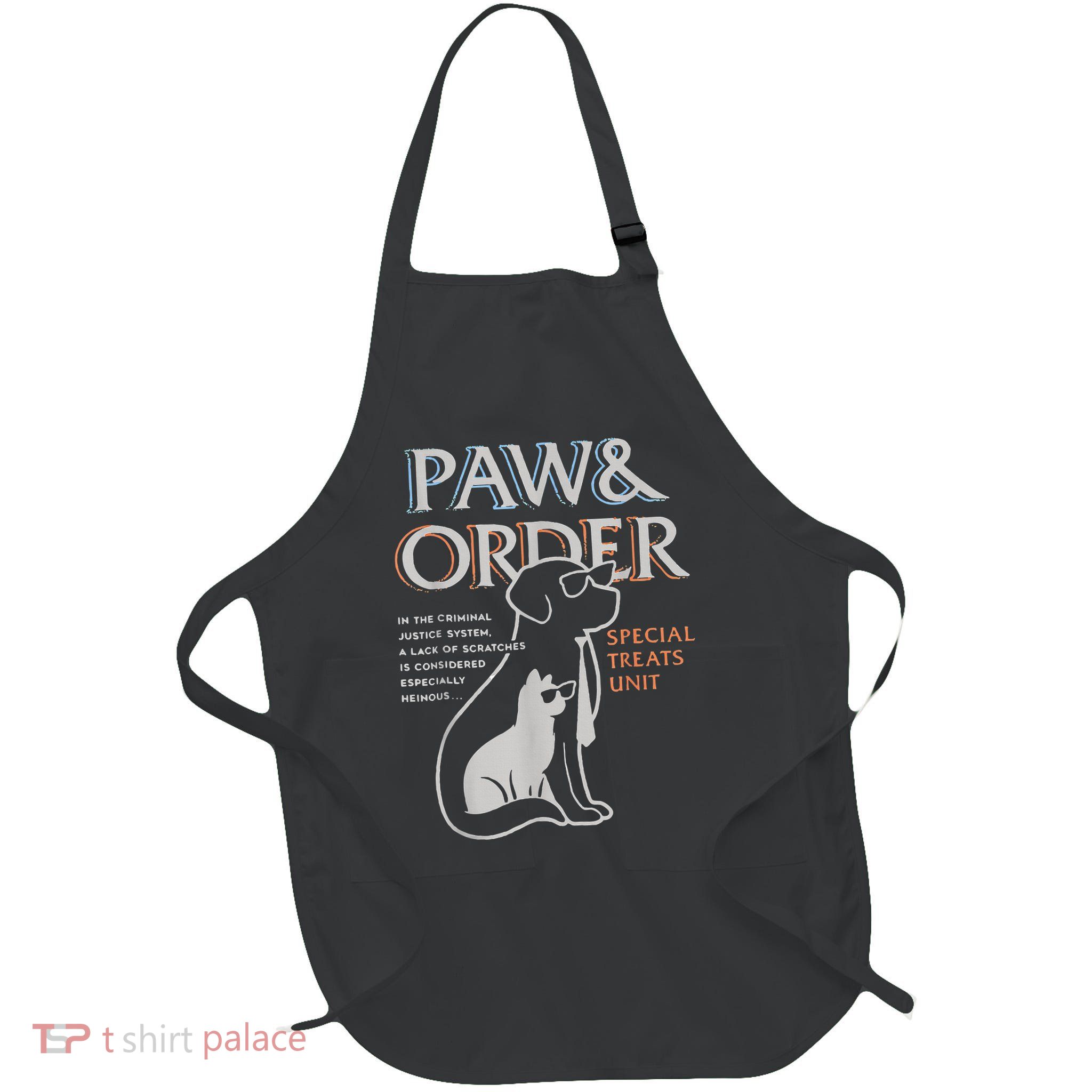 Paw and Order Special Training Dog And Cat Apron