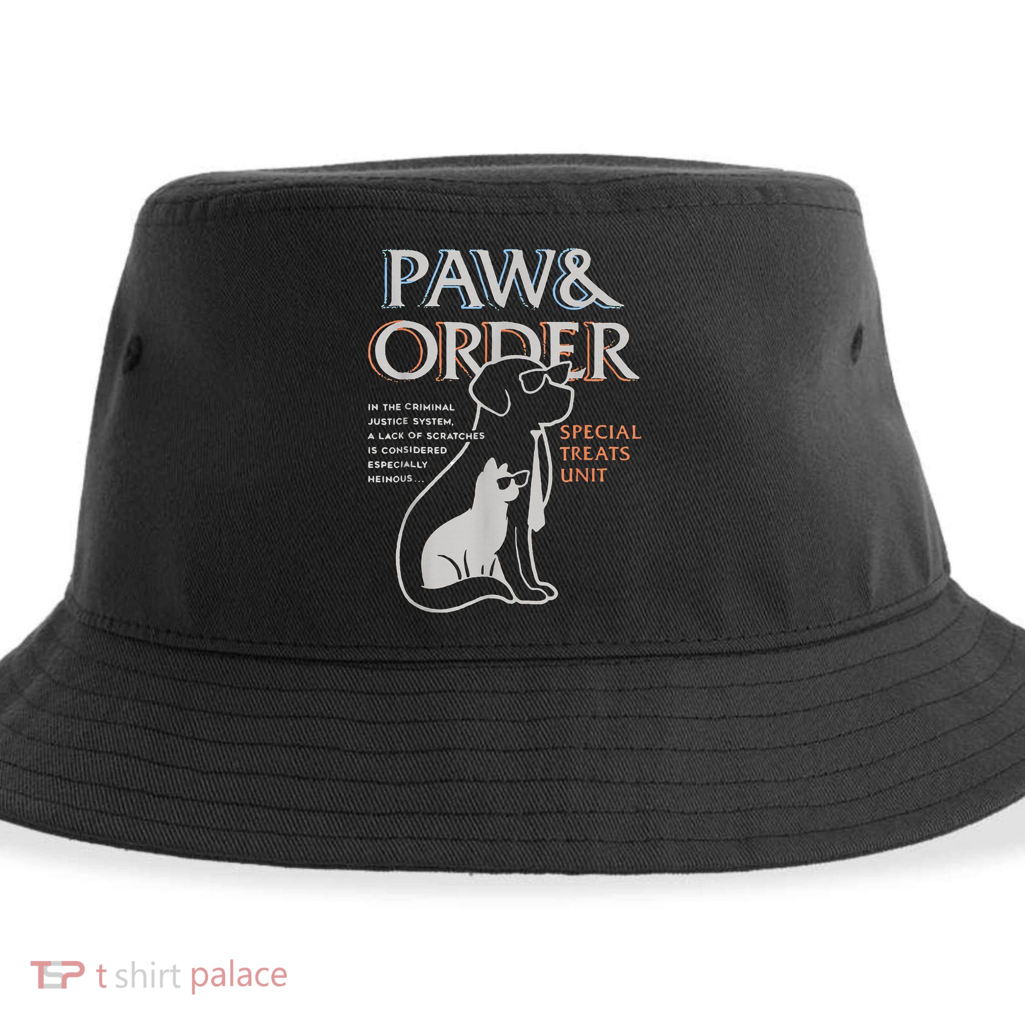 Paw and Order Special Training Dog And Cat Sustainable Bucket Hat
