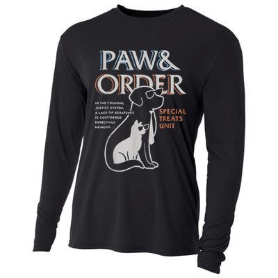 Paw and Order Special Training Dog And Cat Cooling Performance Long Sleeve Crew