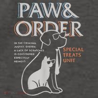 Paw and Order Special Training Dog And Cat Vector Backpack