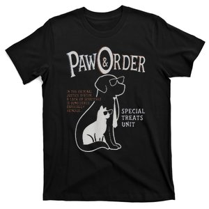 Paw And Order Special Feline Unit Pets Training Dog Cat T-Shirt