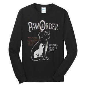 Paw And Order Special Feline Unit Pets Training Dog Cat Tall Long Sleeve T-Shirt