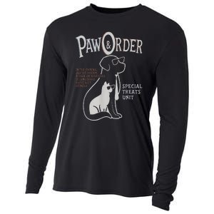 Paw And Order Special Feline Unit Pets Training Dog Cat Cooling Performance Long Sleeve Crew