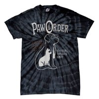 Paw And Order Special Feline Unit Pets Training Dog Cat Tie-Dye T-Shirt