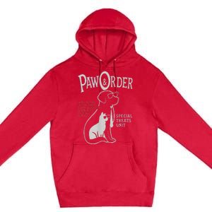 Paw And Order Special Feline Unit Pets Training Dog Cat Premium Pullover Hoodie