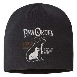 Paw And Order Special Feline Unit Pets Training Dog Cat Sustainable Beanie