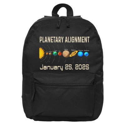 Planetary Alignment Of January 25 2025 Planets In One Line 16 in Basic Backpack