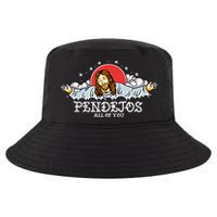 Pendejos All Of You Jesus Sarcastic Humor God Cool Comfort Performance Bucket Hat