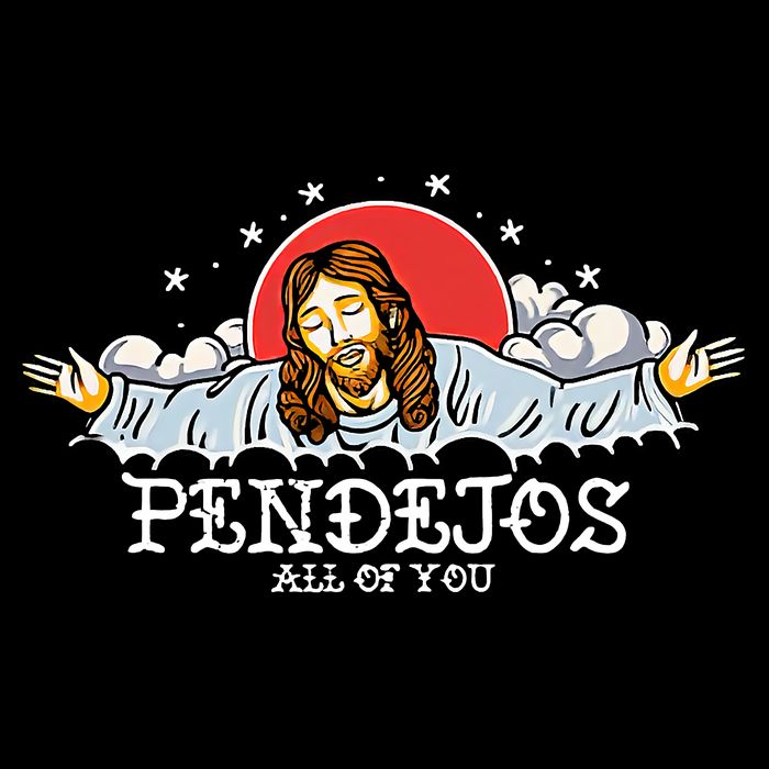Pendejos All Of You Jesus Sarcastic Humor God Cooling Performance Crew T-Shirt