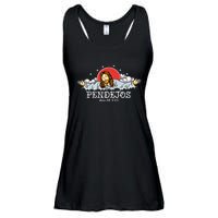 Pendejos All Of You Jesus Sarcastic Humor God Ladies Essential Flowy Tank