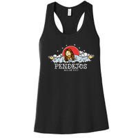 Pendejos All Of You Jesus Sarcastic Humor God Women's Racerback Tank