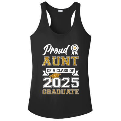 Proud Aunt Of A Class Of 2025 Graduate Ladies PosiCharge Competitor Racerback Tank